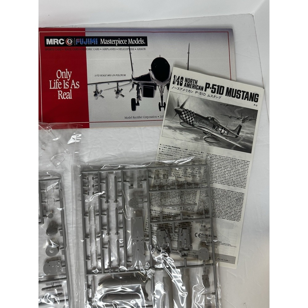 Fujimi Model 1/48 P-51D Mustang Airplane Model Kit - NEW! Please Read‎ - Picture 6 of 9